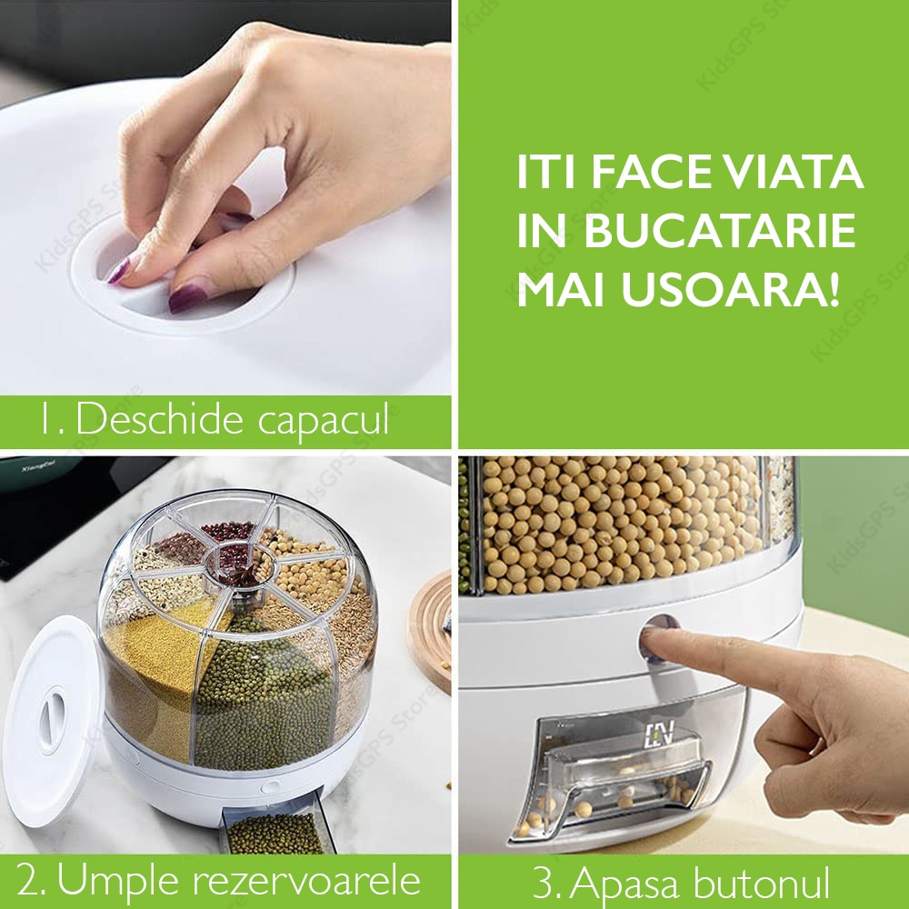 Cutie alimentara bucatarie KD Home® Storage Pro L