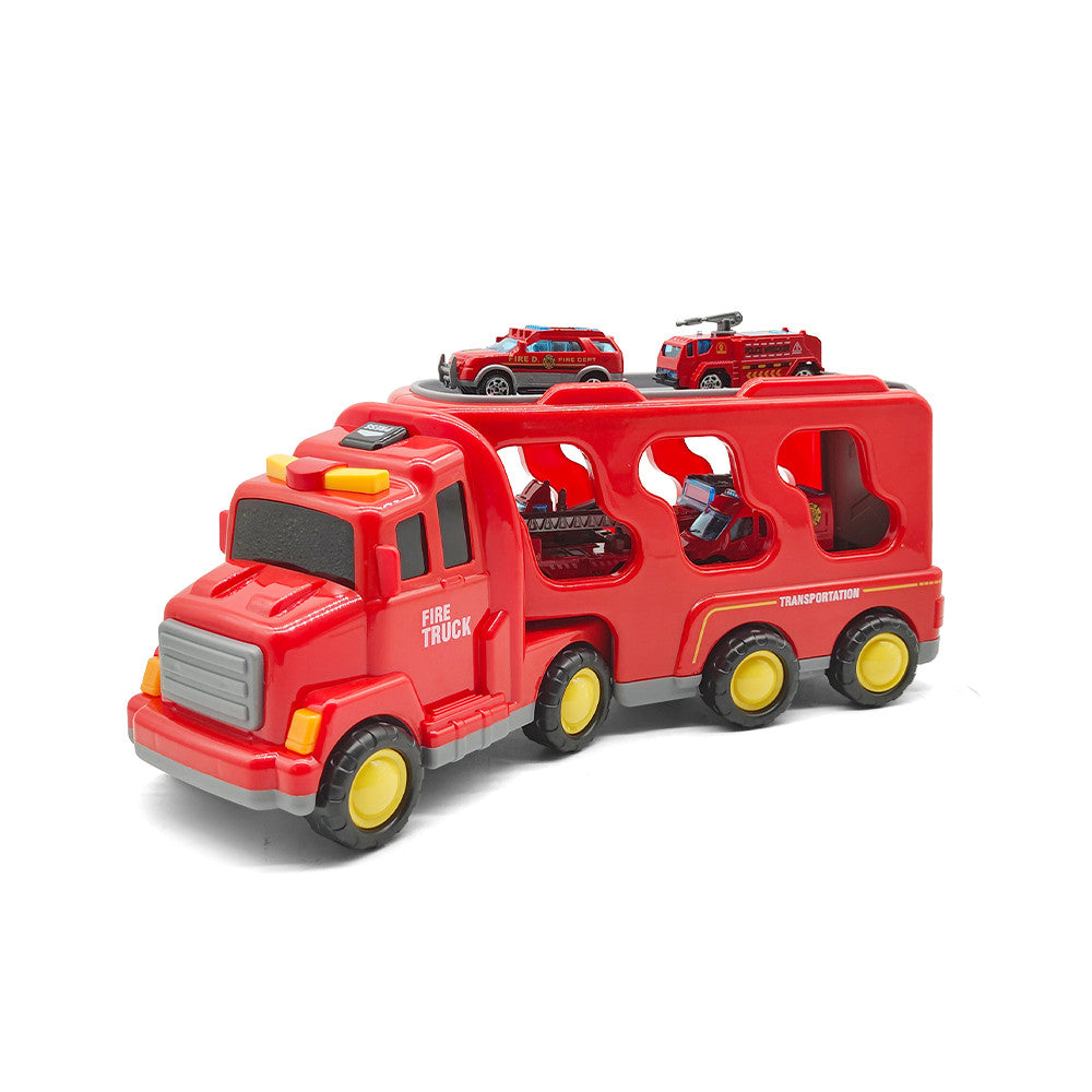 Set Masinute Pentru Copii, KidProtect Fire Elite Truck