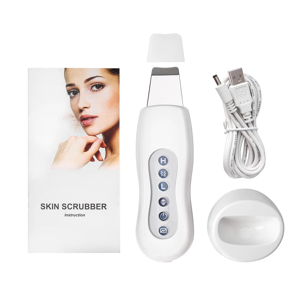 Aparat de curatare faciala cu ultrasunete, Horigen™ Scrubber Pro