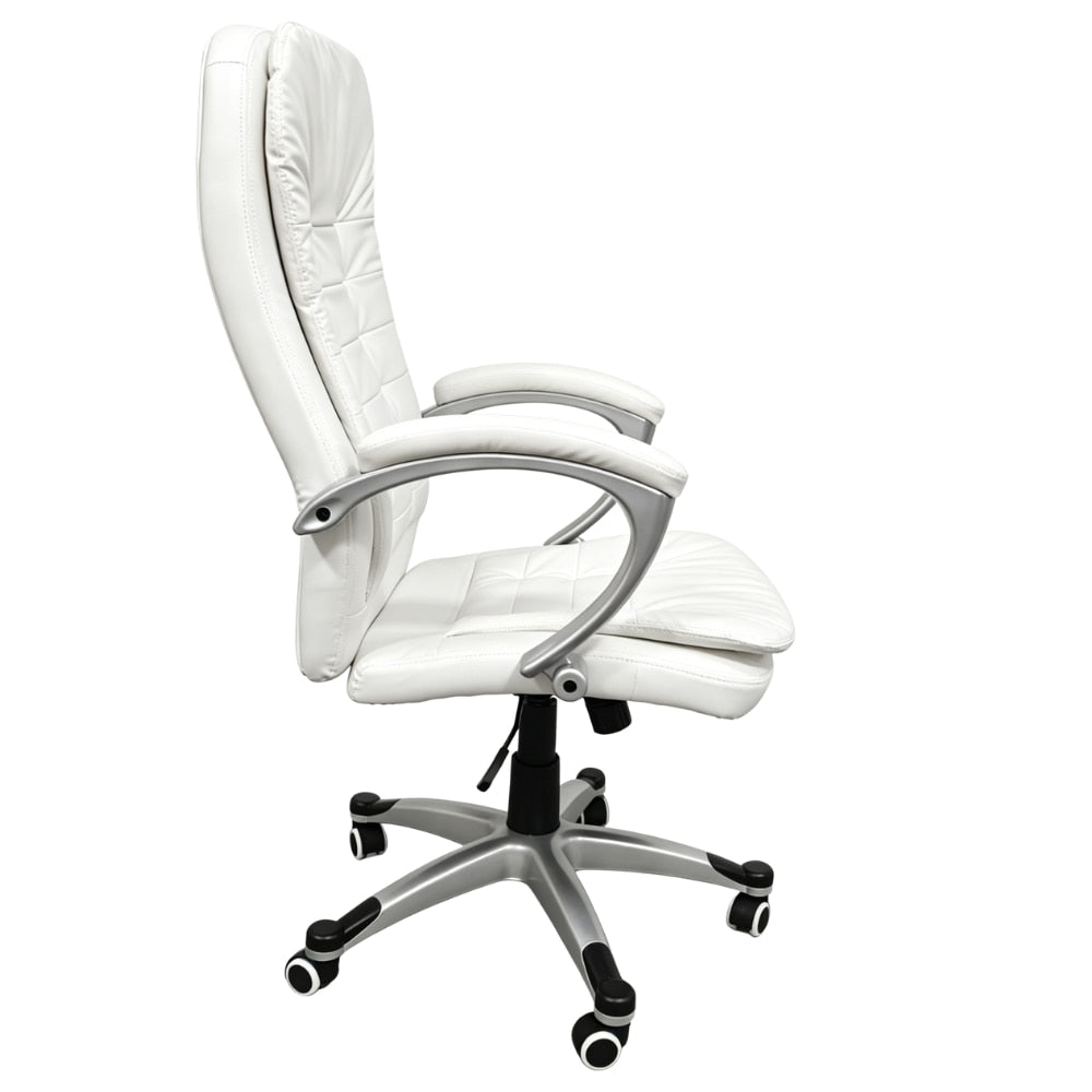 Scaun De Birou Directorial Ergonomic KD Home Vantage Prime, Alb