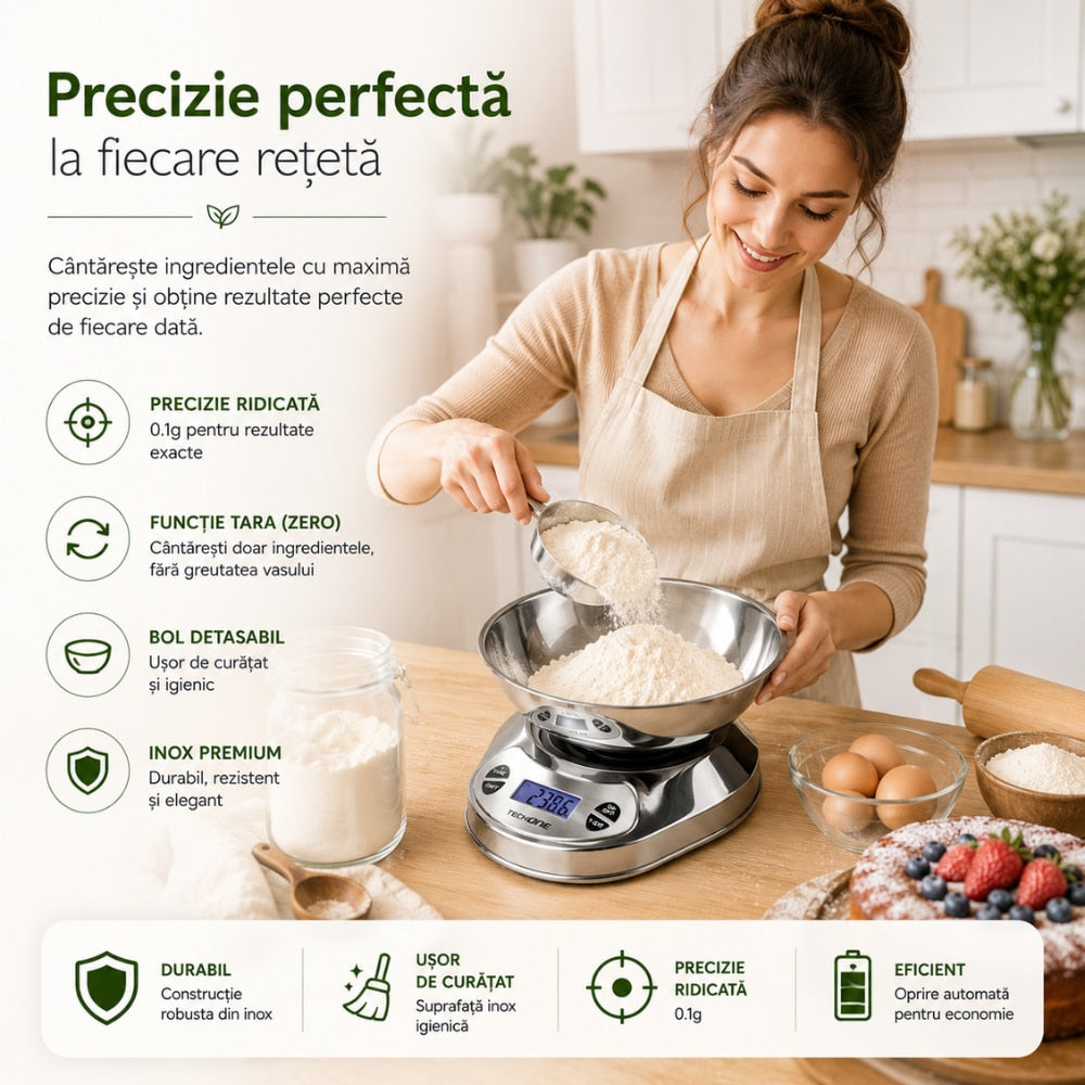 Cantar De Bucatarie Profesional Techone Kitchen Master
