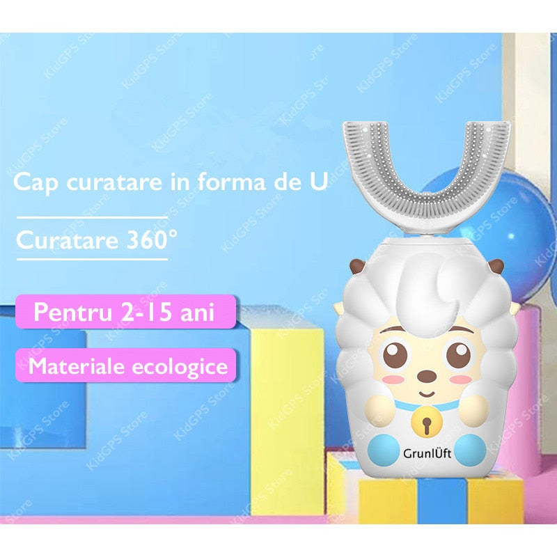 Periuta de dinti pentru copii Grunluft® Mini U