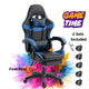 Scaun Gaming Ergonomic KD Home ShadowStrike X3, Albastru