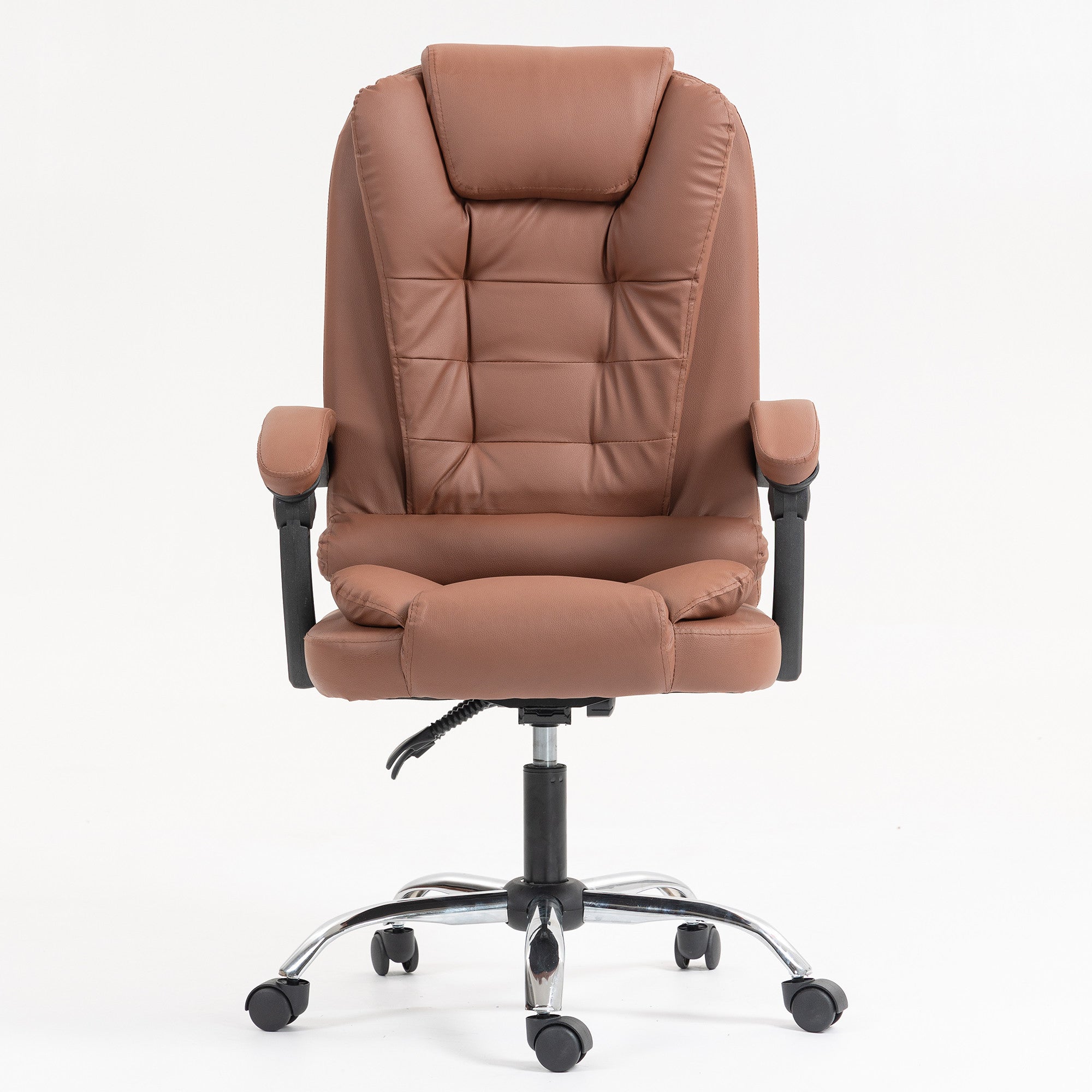 Scaun De Birou Directorial Ergonomic KD Home® ErgoLux Regal Comfort, Maro