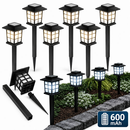 Set 6 Lampi Solare Techone Luma Garden