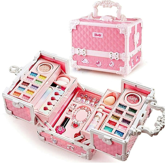 Trusa Machiaj Copii Kidprotect Make Up Doll, Roz