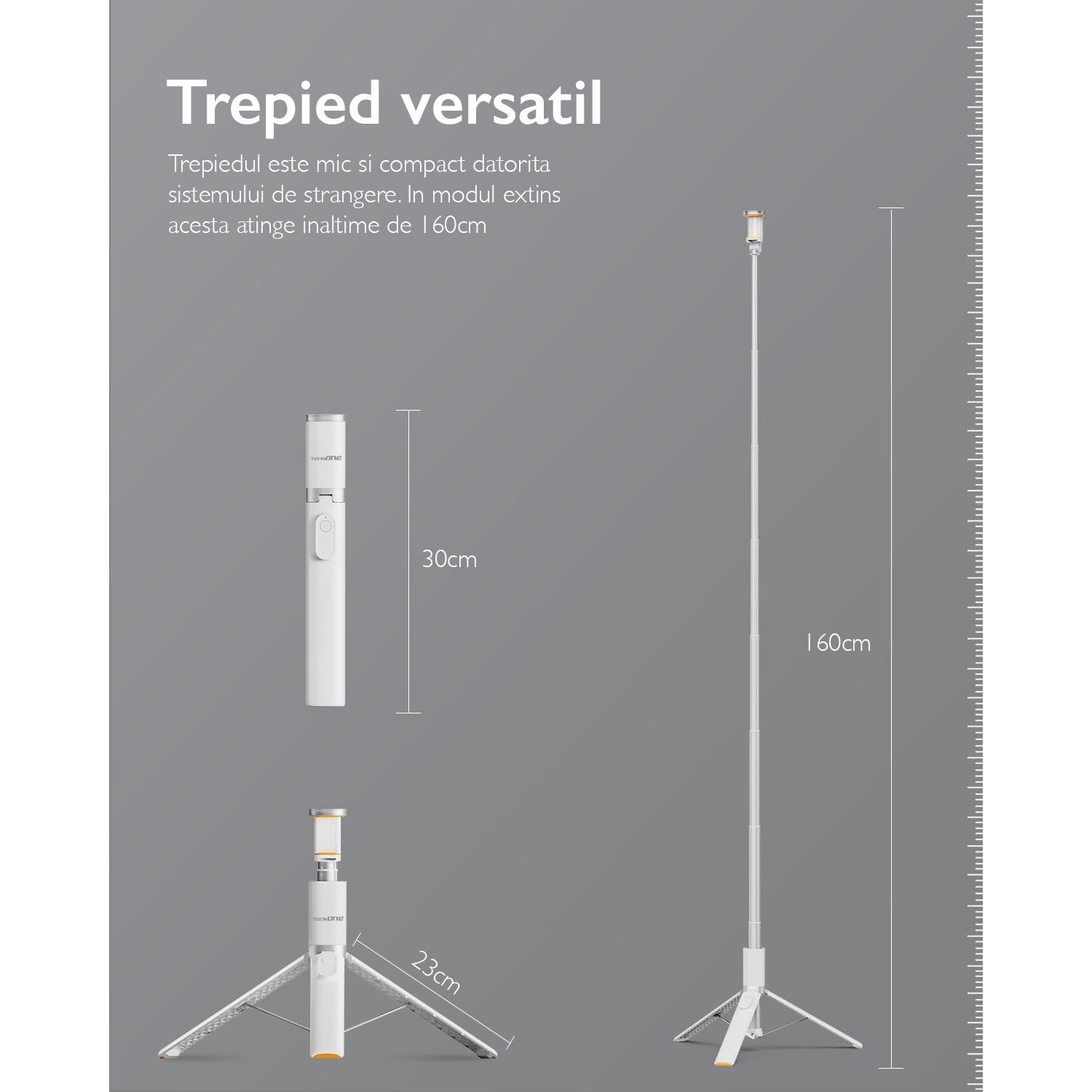 Trepied Foto Telescopic Premium Profesional Techone® Photo Buddy Light