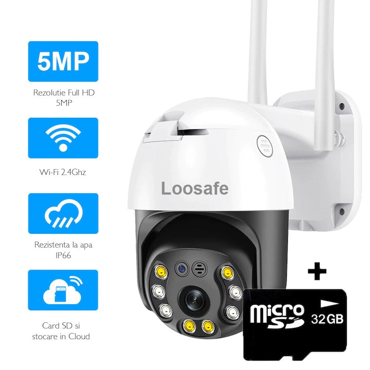 Camera de supraveghere WIFI Loosafe® 50HS Pro