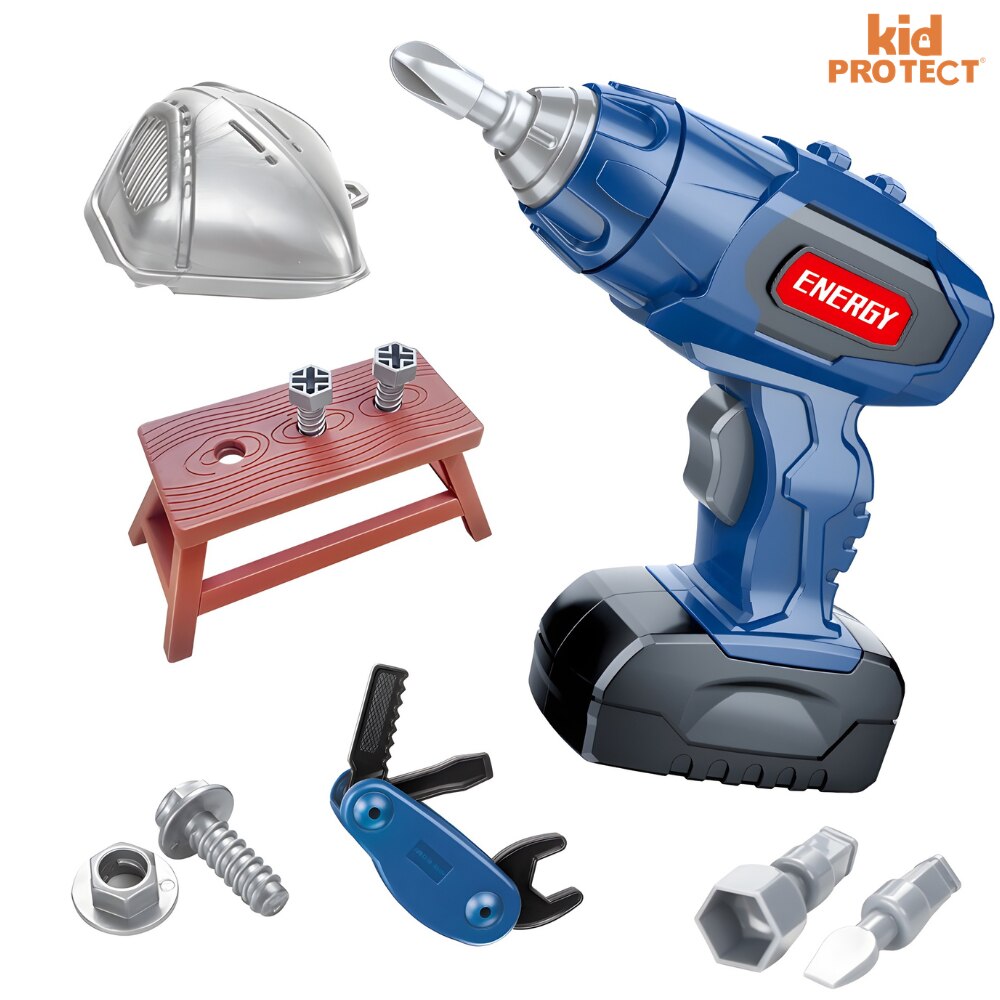 Trusa de Scule Copii 3 in 1 Kidprotect Workie Master