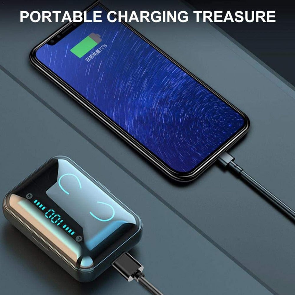 Casti Audio In Ear CRABTECH F9 True Wireless Bluetooth
