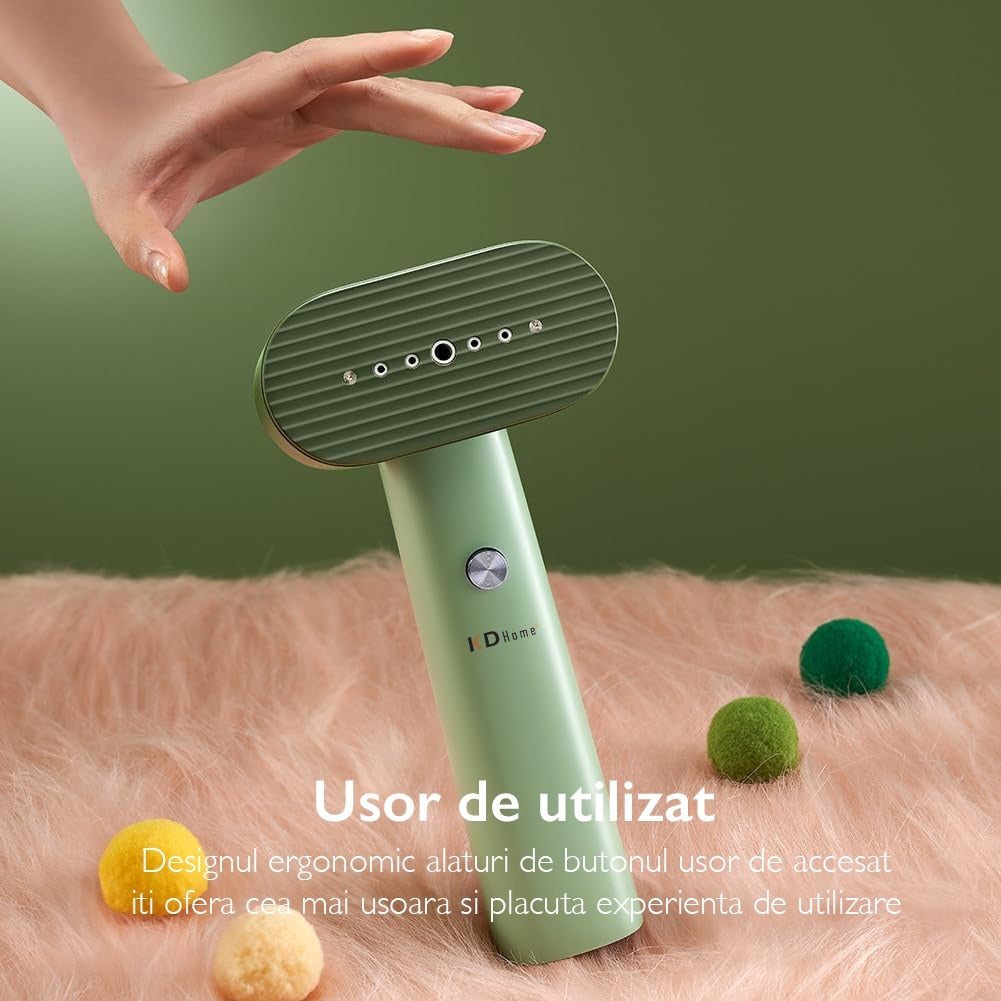 Fier De Calcat Vertical KD Home® SteamMax, Verde