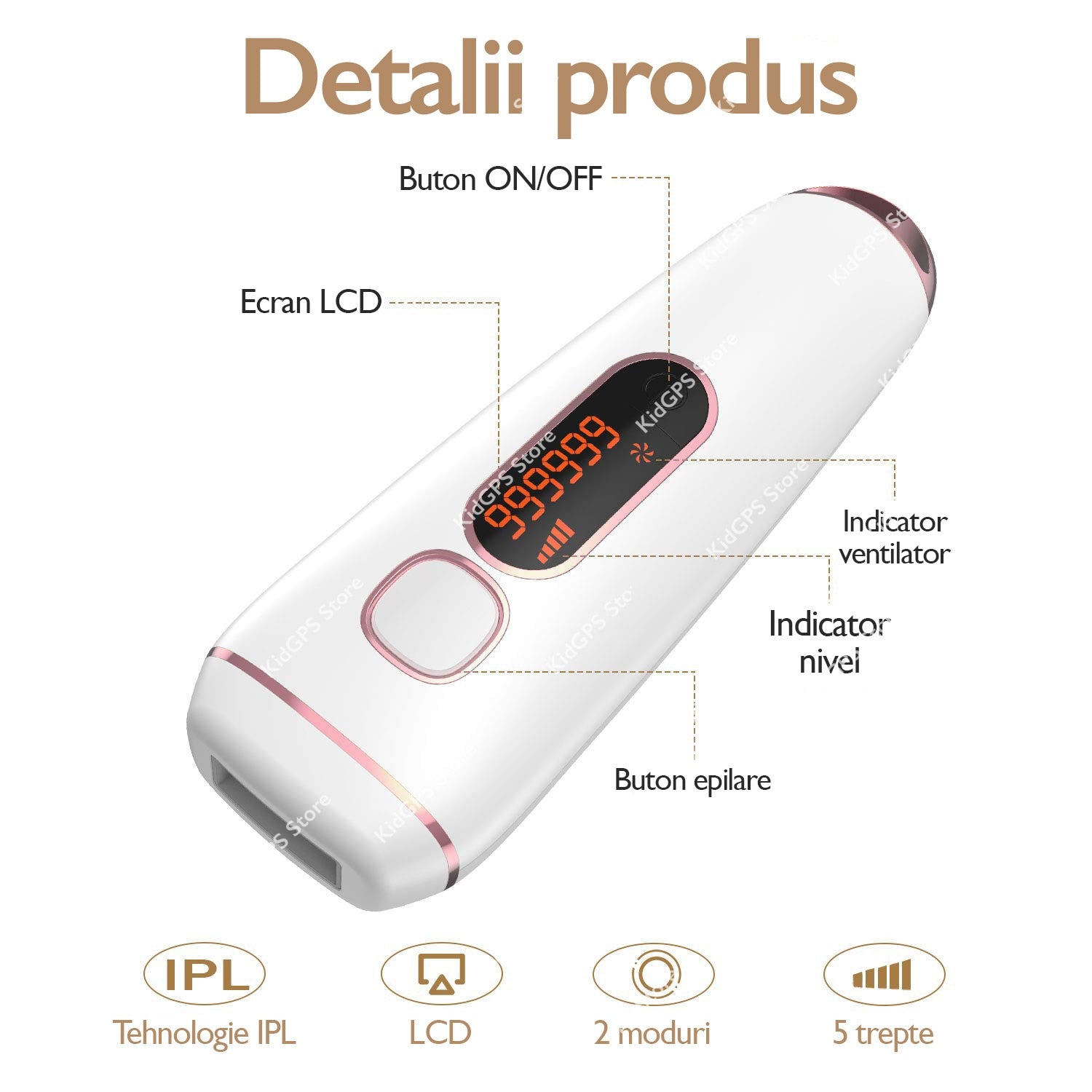 Epilator IPL Horigen® T5