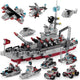 Set de Constructie cu Piese Tip Lego 8 in 1 Minibric NavalForge