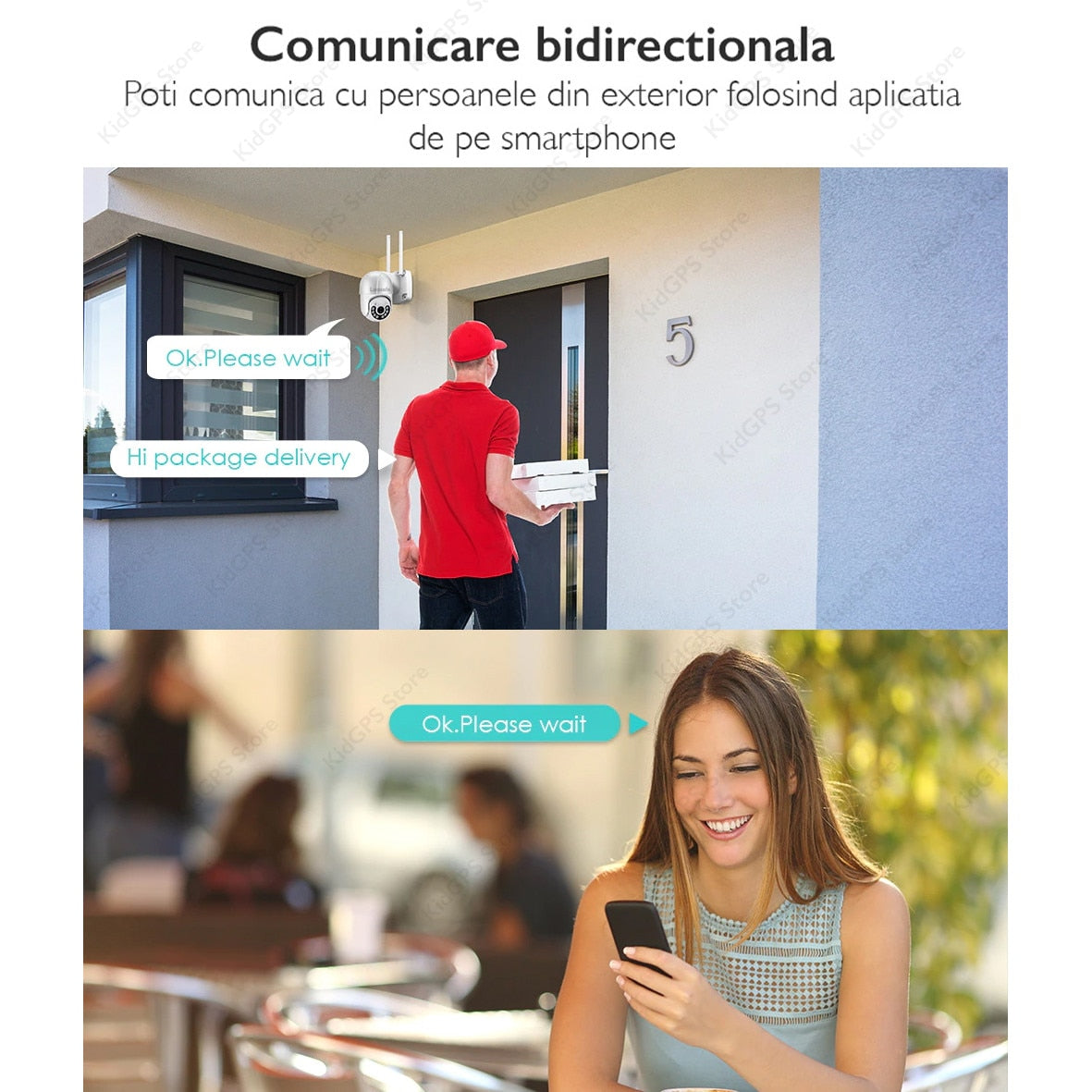 Camera de supraveghere WIFI Loosafe® 60HS Pro+