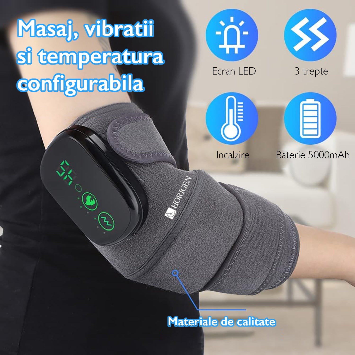 Aparat Pentru Masaj Genunchi si Umeri Horigen® Knee Master