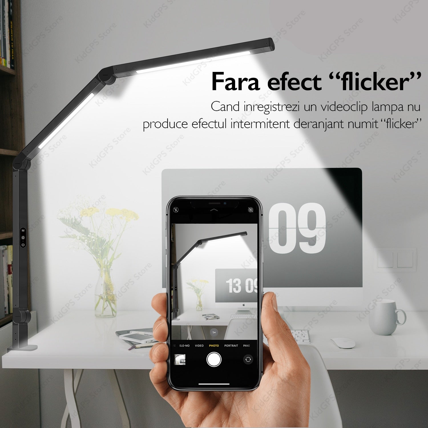 Lampa de birou LED dubla Huerler® DDL-003