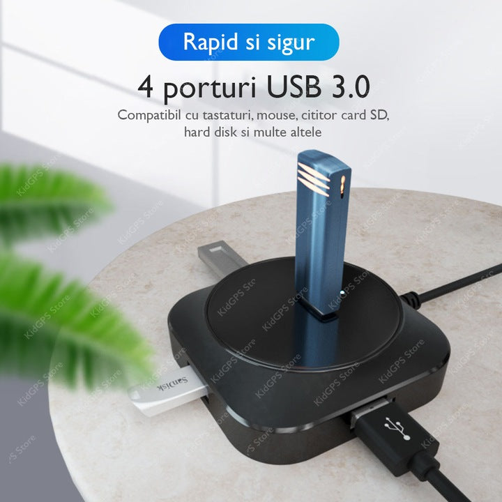 Hub USB Techone® Square4P