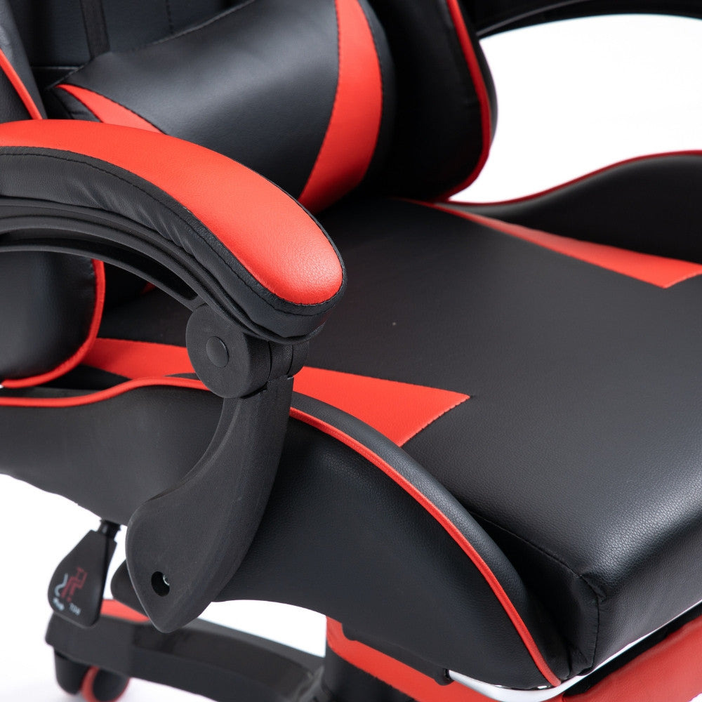 Scaun Gaming Ergonomic KD Home ShadowStrike X2, Rosu