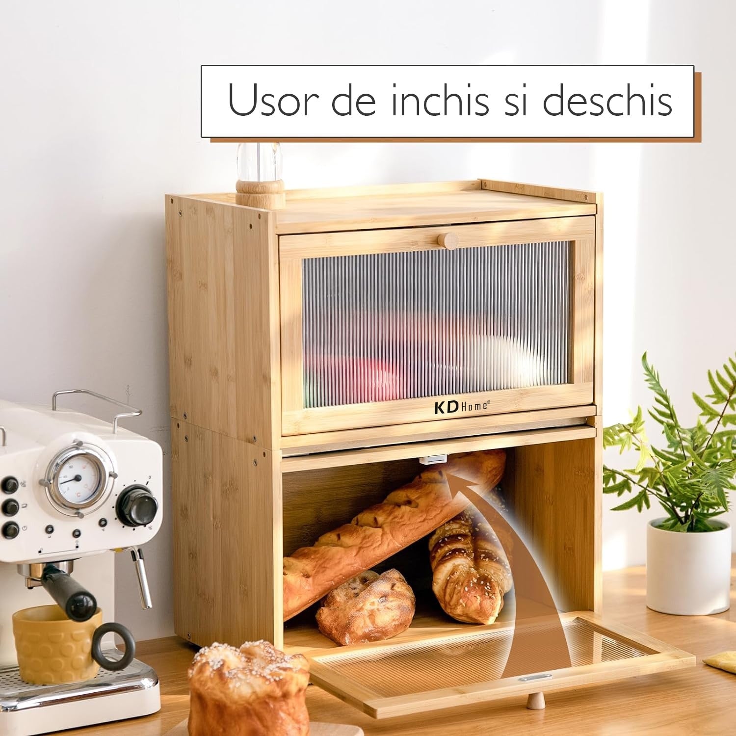 Cutie de Paine cu Tocator KD Home CrustKeeper Pro