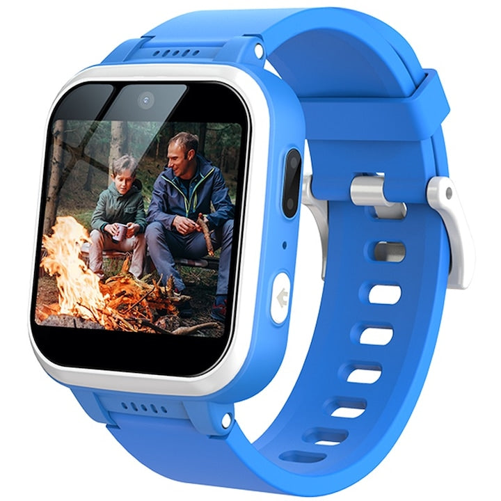 Ceas smartwatch copii Techone® Y90 Pro Plus+, Albastru