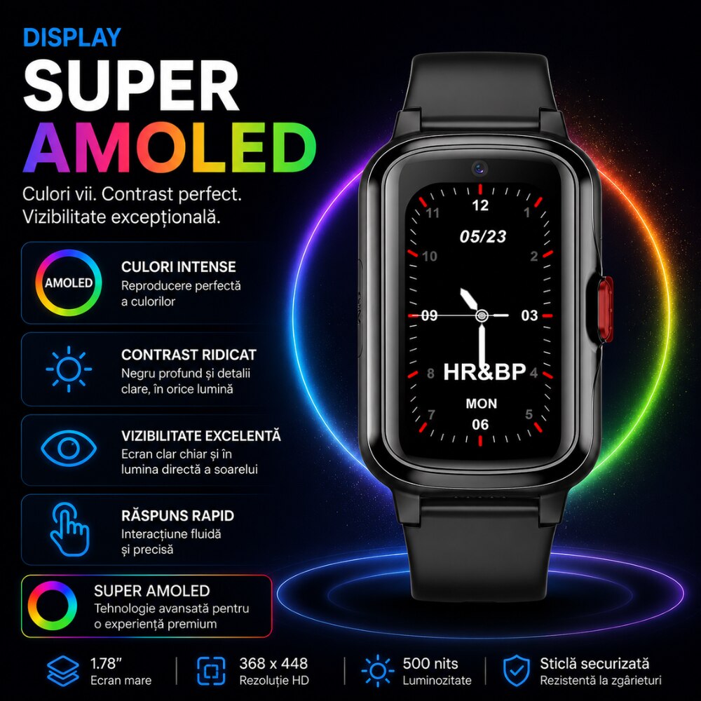Ceas Smartwatch Copii Si Adulti Telefon Techone CT02S Navio
