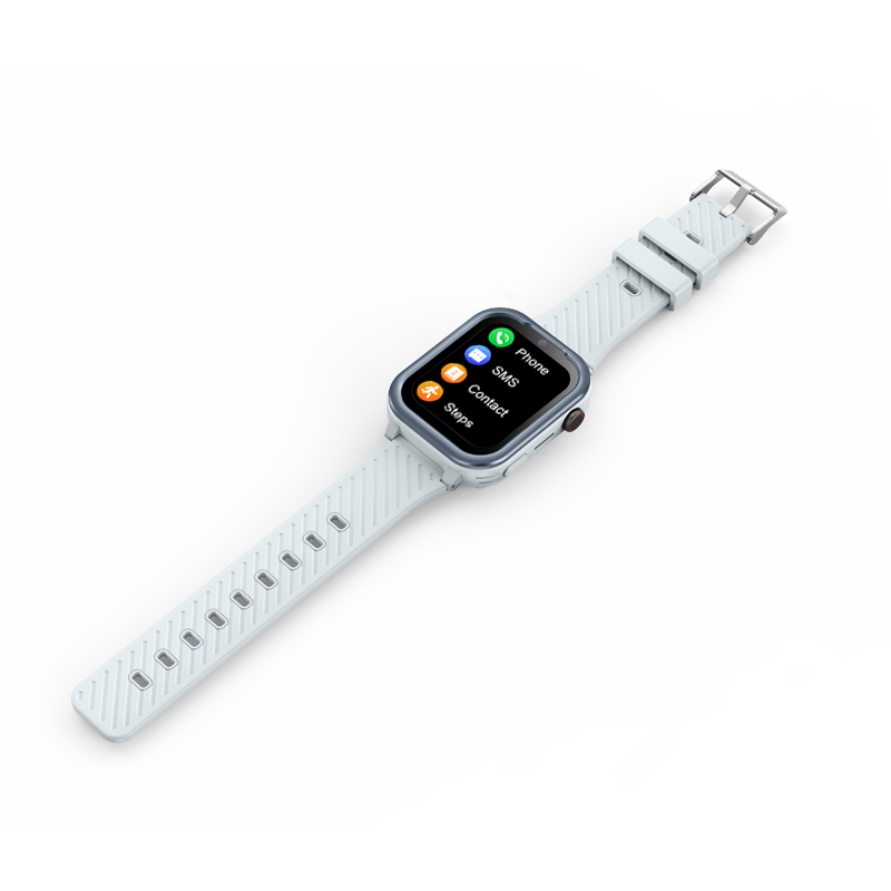 Ceas Smartwatch GPS Copii cu Localizare si Telefon Techone® FG60 Pro+, Argintiu