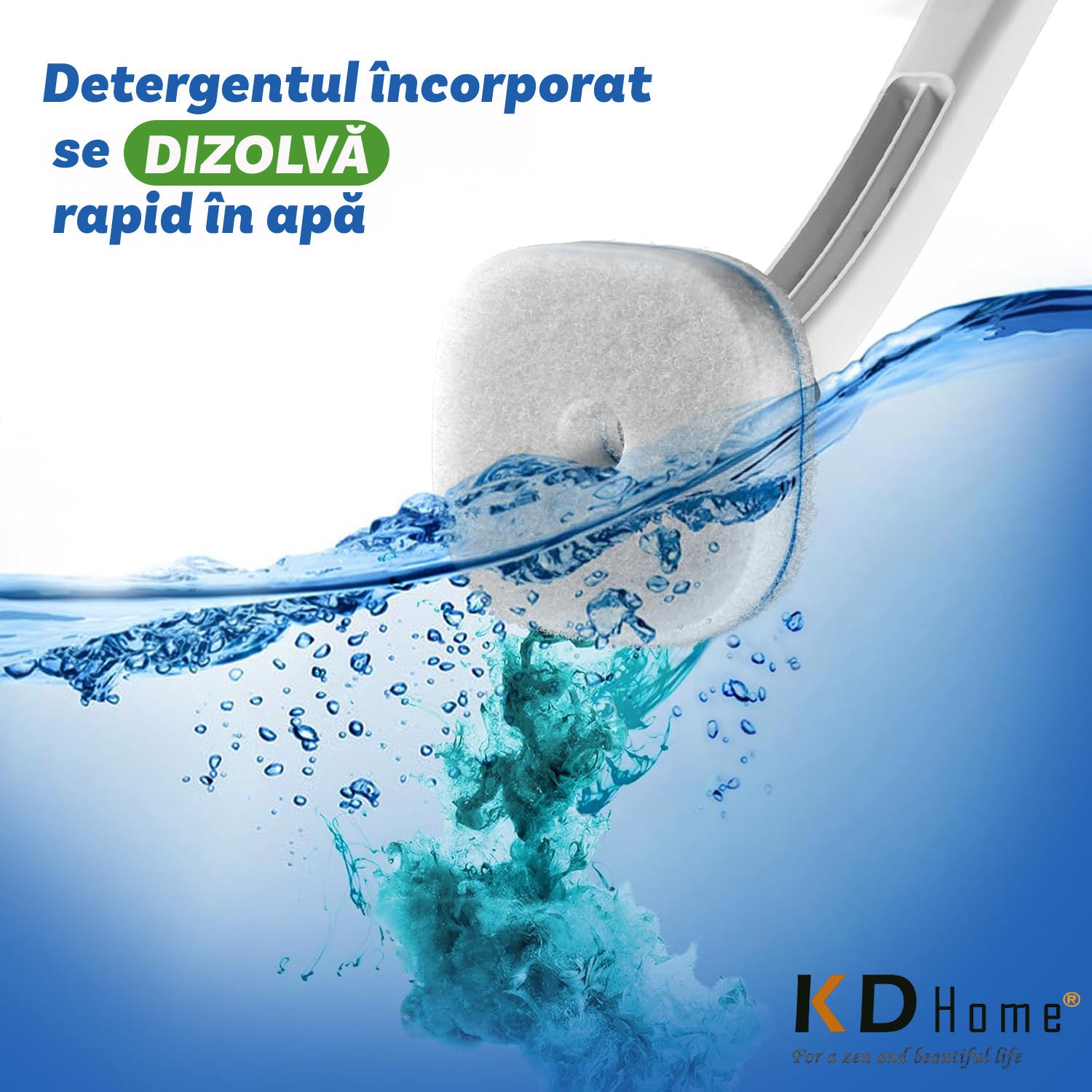 Perie Curatare WC Pentru Toaleta KD Home SnapBrush
