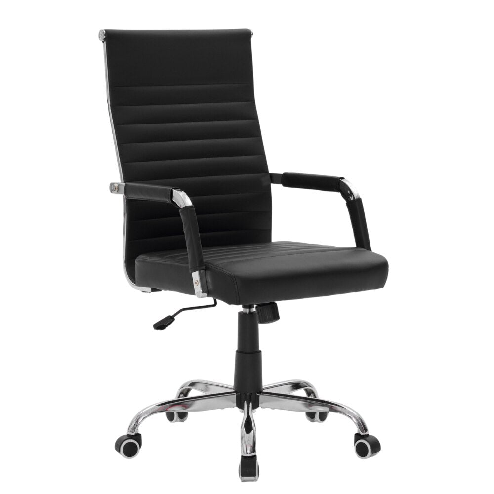 Scaun De Birou Directorial Ergonomic KD Home Syncro, Negru