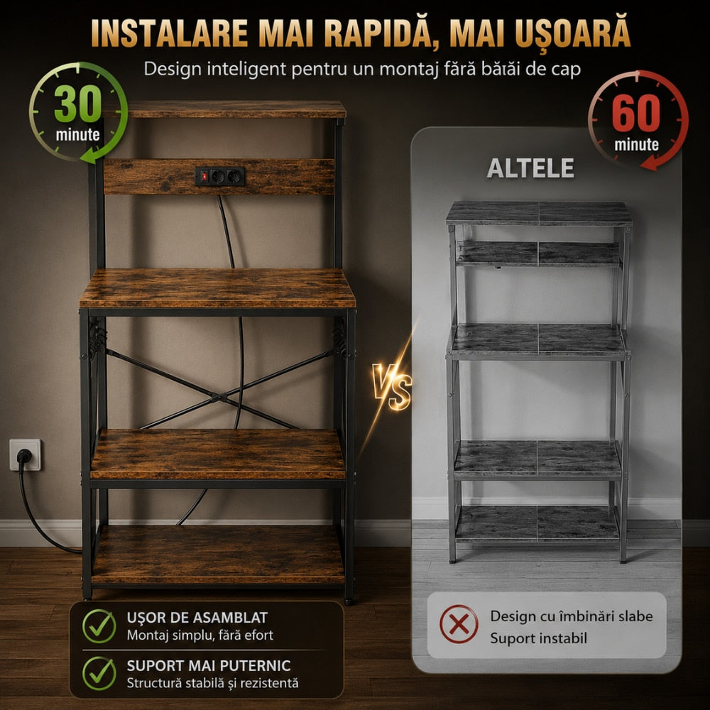 Raft Bucatarie KD Home Barista Loft
