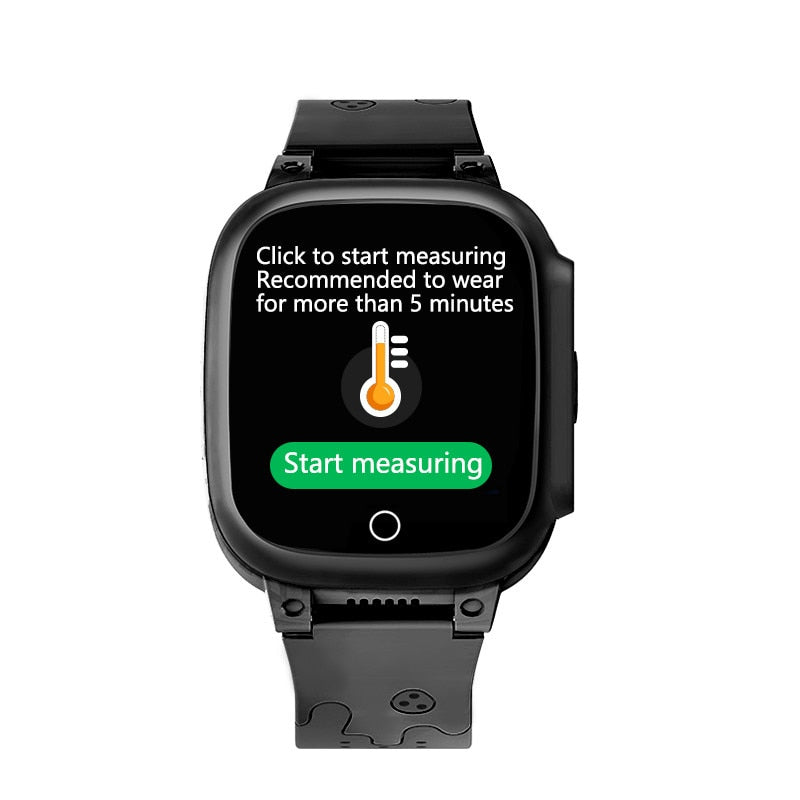 Ceas smartwatch GPS copii Techone™ LT25 4G, Negru