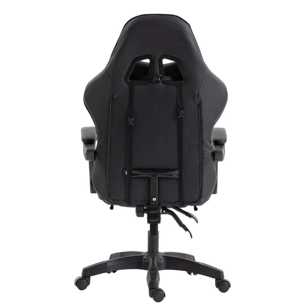 Scaun Gaming Ergonomic KD Home ShadowStrike X3, Negru