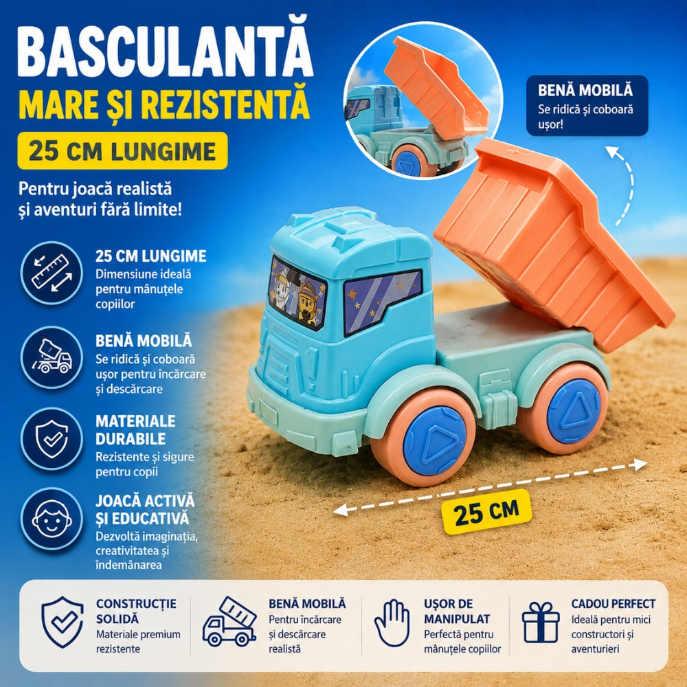 Set Jucarii de Plaja si Nisip KidProtect SandWorld