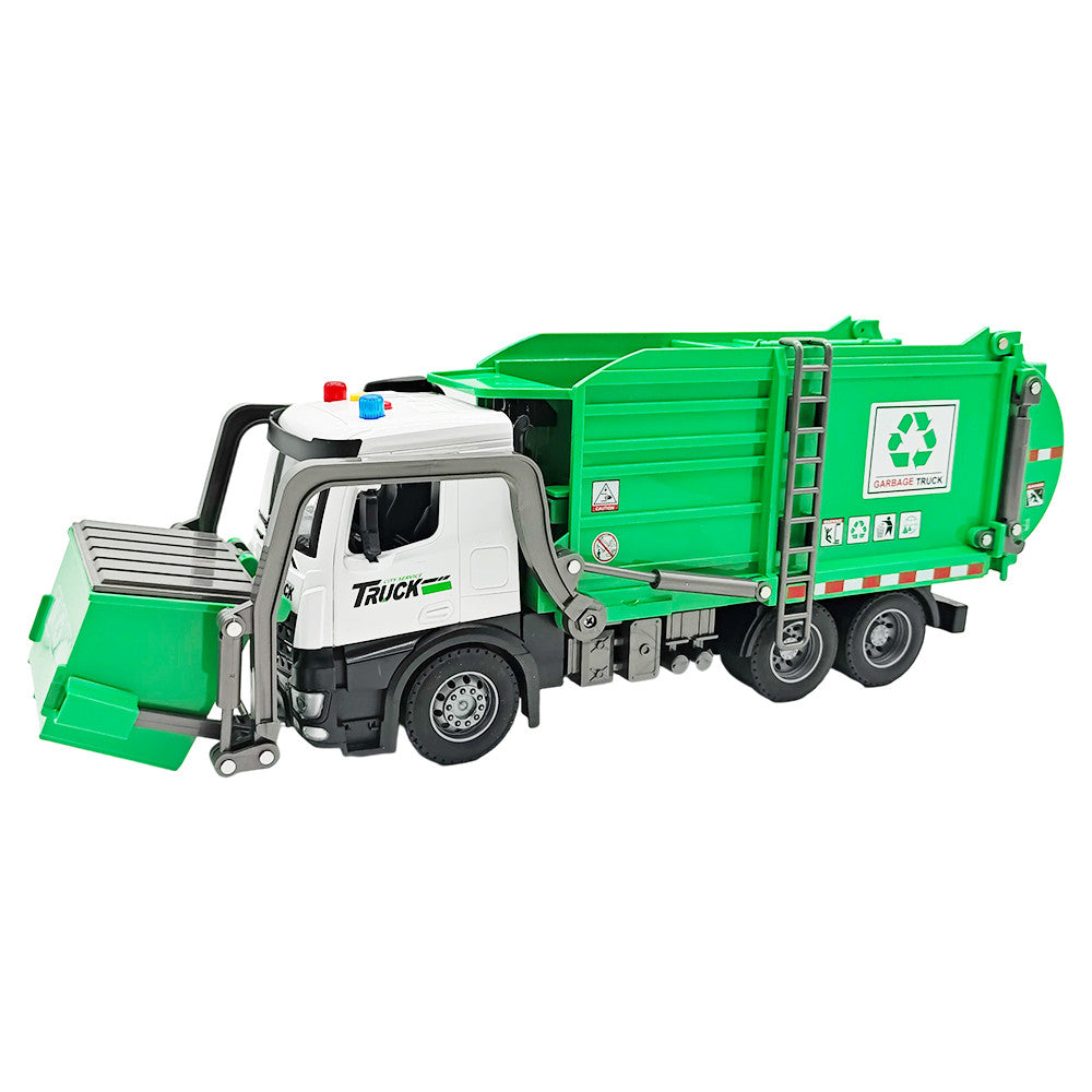 Masina de Gunoi De Jucarie Pentru Copii, KidProtect GreenCity Truck