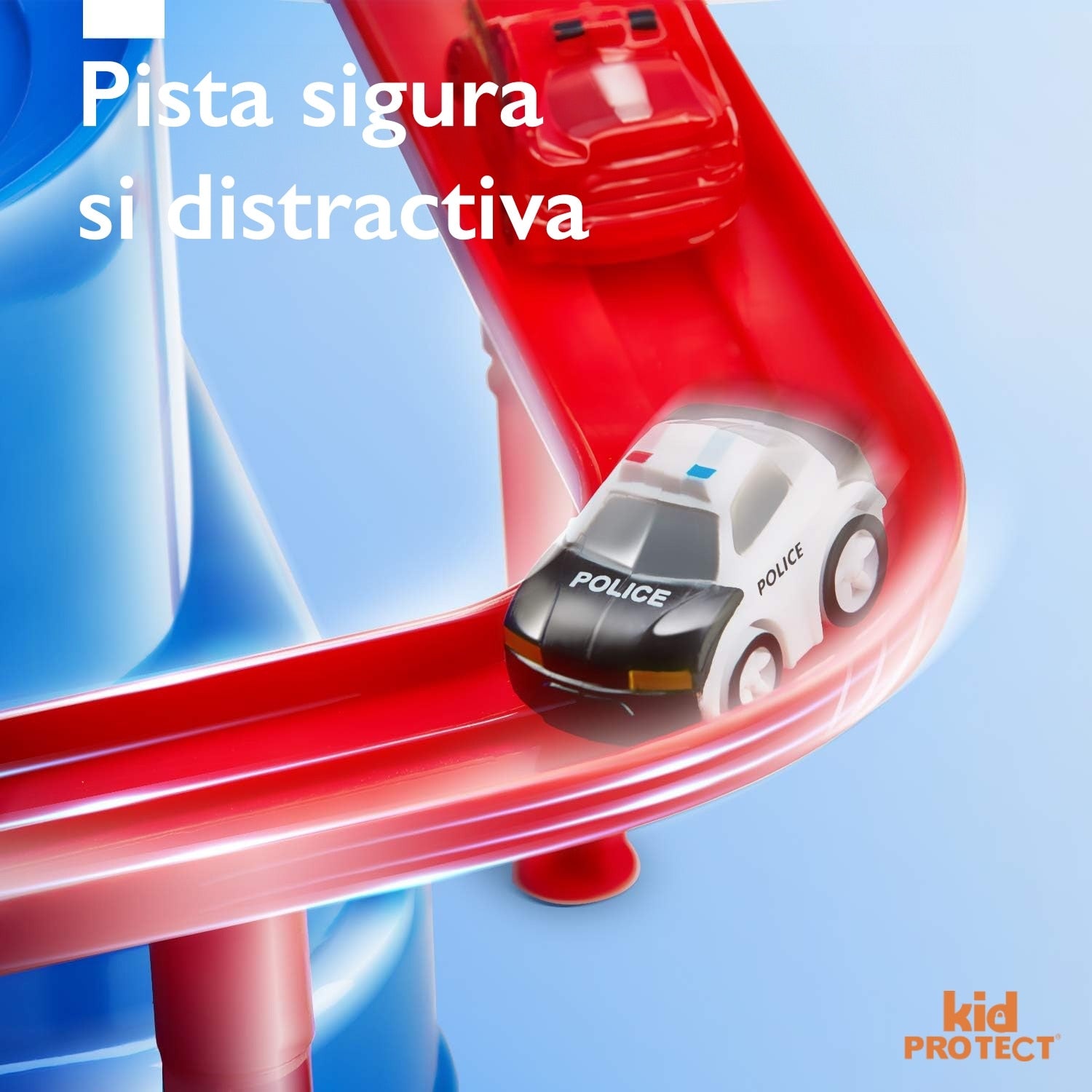 Set Jucarie Interactiva Circuit de Curse KidProtect® Rescue City