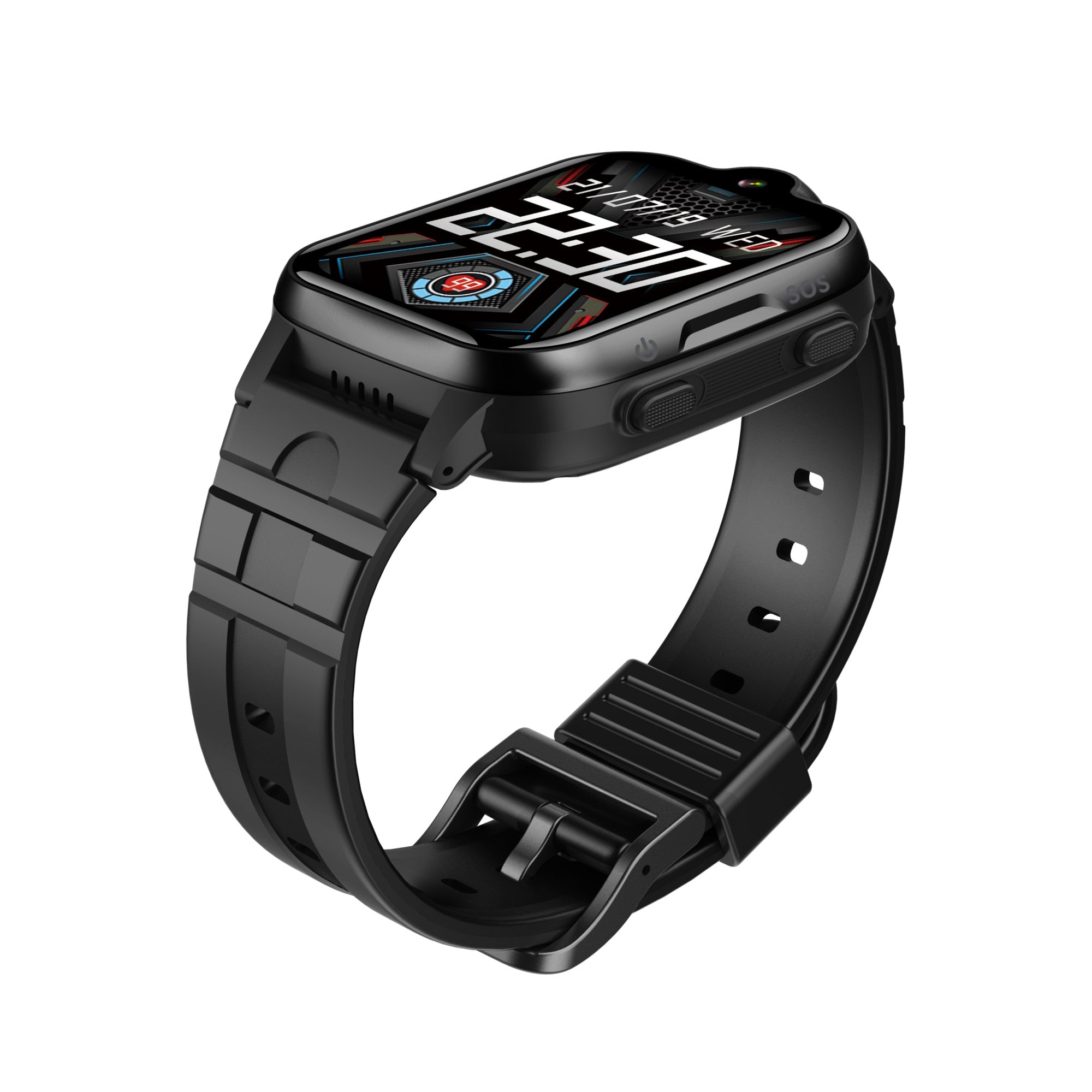 Ceas smartwatch GPS copii Techone™ CT08 Plus+, Negru