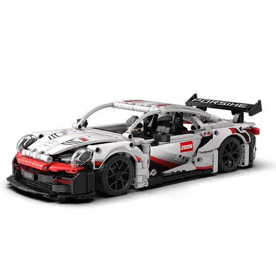 Set de Constructie cu 1068 Piese Tip Blocuri Constructie MiniBric Race ON