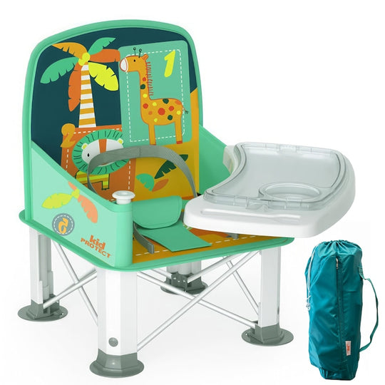 Scaun de Masa Portabil 2 in 1 Pentru Bebelusi si Copii, KidProtect Easy Mom