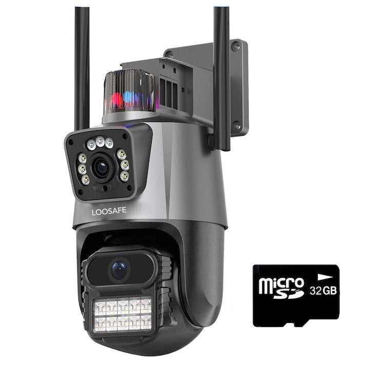 Camera de supraveghere dubla WIFI Loosafe® P11 Pro
