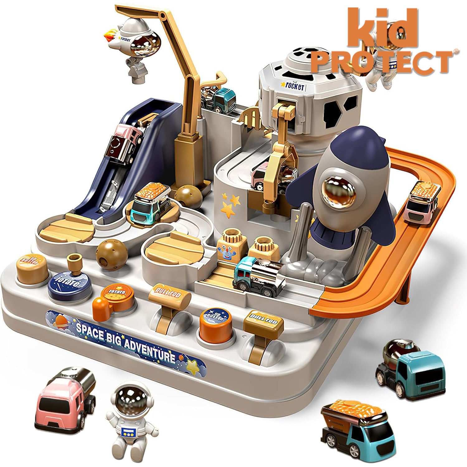 Set de Constructie cu Piese Tip Lego 8 in 1 Kidprotect NavalForge