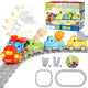 Circuit Trenulet de Jucarie Electric Pentru Copii KidProtect Builders Train