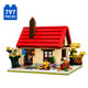 Set de Constructie cu Piese Tip Blocuri Constructie 797 Piese MiniBric Cosy Woodland Cottage