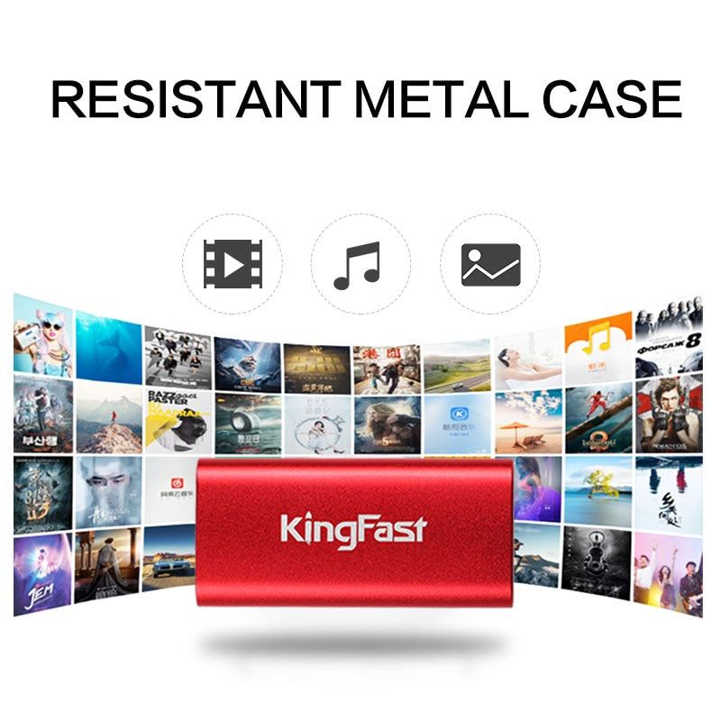 SSD extern KingFast M7-Plus 512 GB