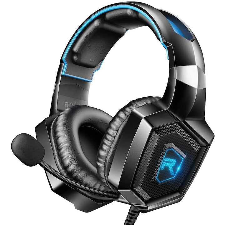 Casti gaming profesionale Runmus® K8 Albastru