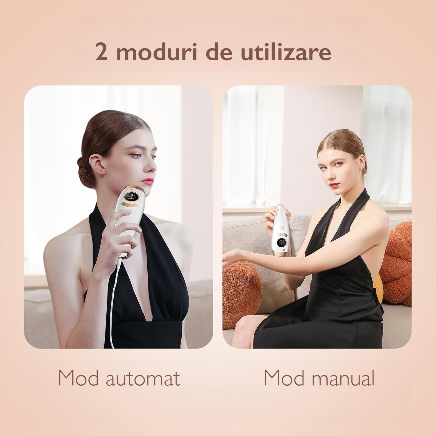 Epilator IPL Horigen® LumiCare Perfection, Alb