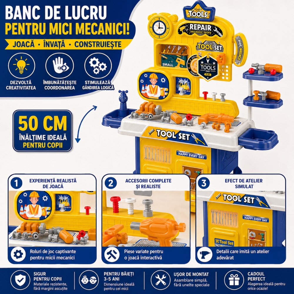 Banc de Lucru Copii Kidprotect Mini Bench