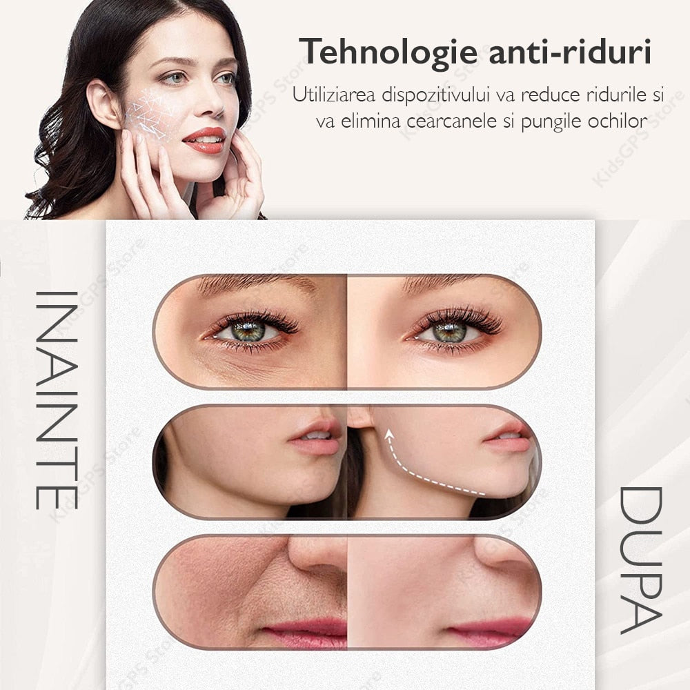 Aparat profesional pentru tratament facial si intinerirea pielii 7 in 1 Horigen®