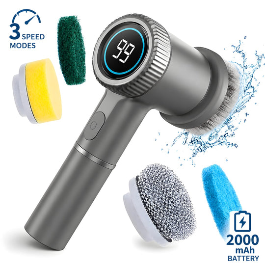 Perie Electrica de Curatare 5 in 1 Techone PowerScrub
