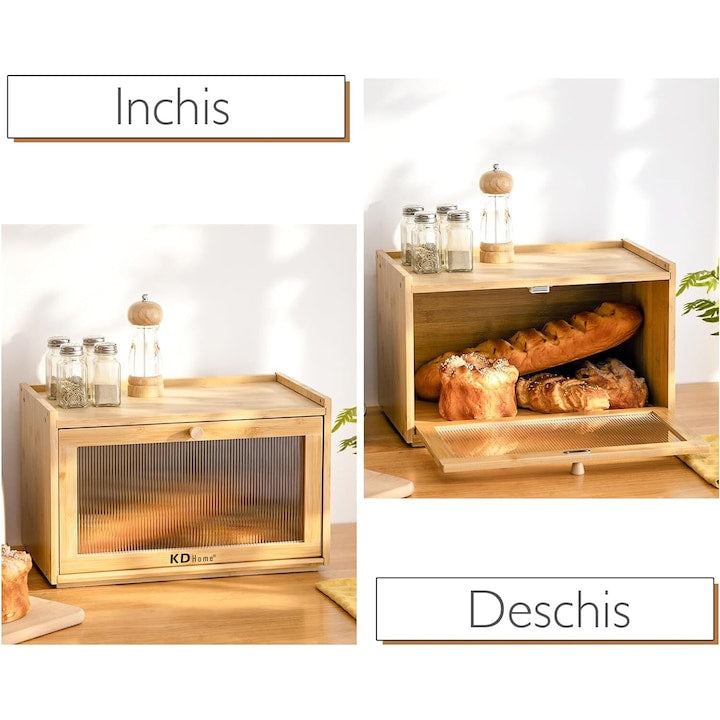 Cutie de Paine cu Tocator KD Home CrustKeeper Pro