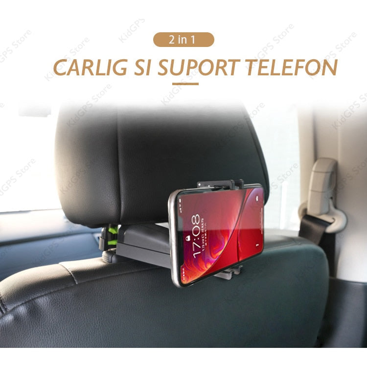 Carlig pentru tetiera auto Techone® Little Helper