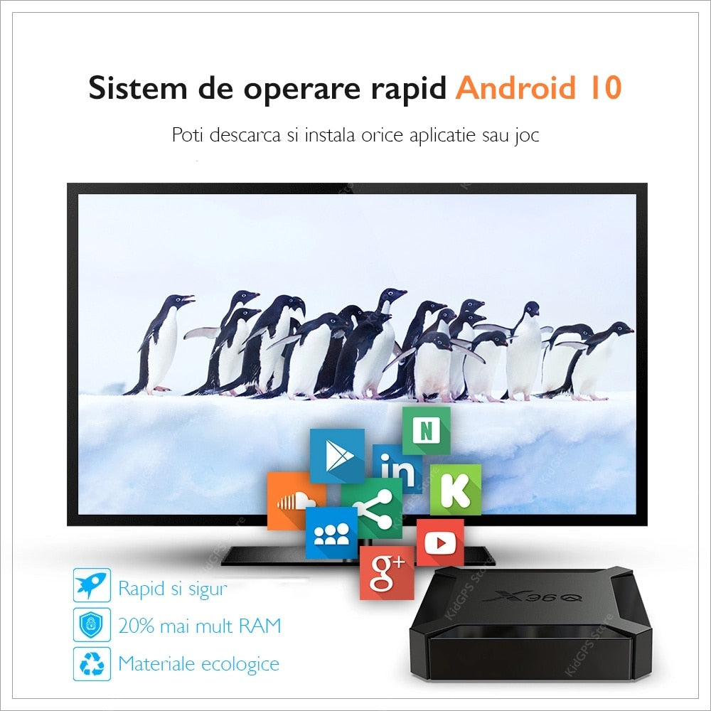 Mini PC TV Smart Box Runmus® X3 Pro Plus+ 3228A